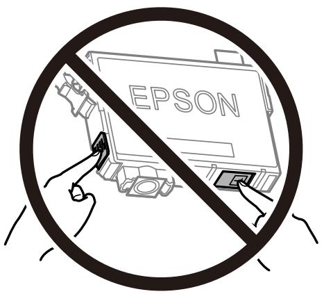 EPSON XP 5155 - Précautions de manipulation pour le remplissage des cartouches d'encre - 3