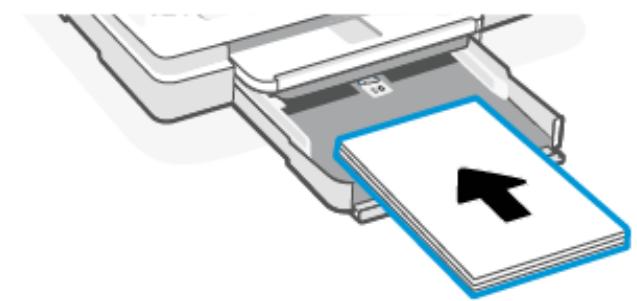 HP ENVY INSPIRE 7221E - Pour charger du papier au format l'égal (sur certains modèles uniquement) - 5