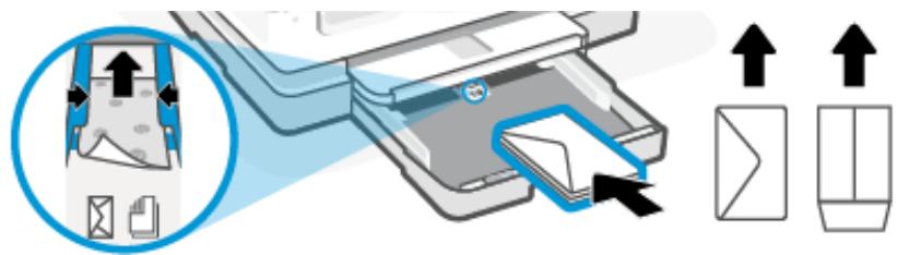 HP ENVY INSPIRE 7221E - Pour charger une enveloppe - 4
