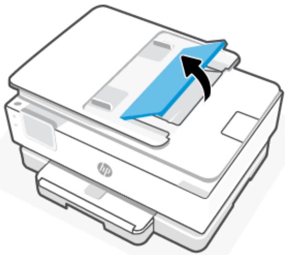 HP ENVY INSPIRE 7221E - Pour éliminer un bourrage papier dans le chargeur de documents (certains modèles uniquement) - 4