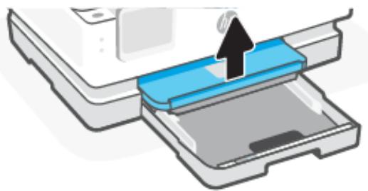 HP ENVY INSPIRE 7221E - Pour éliminer un bourrage papier du bac principal - 2
