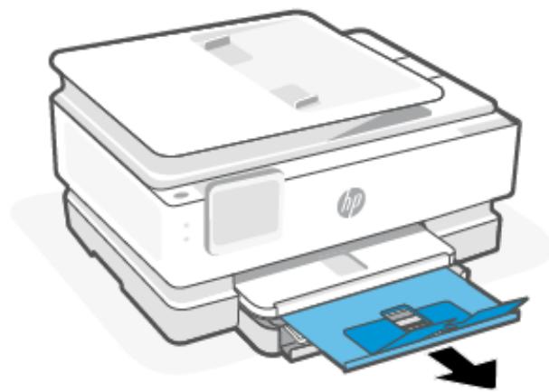 HP ENVY INSPIRE 7221E - Pour charger du papier au format l'égal (sur certains modèles uniquement) - 8