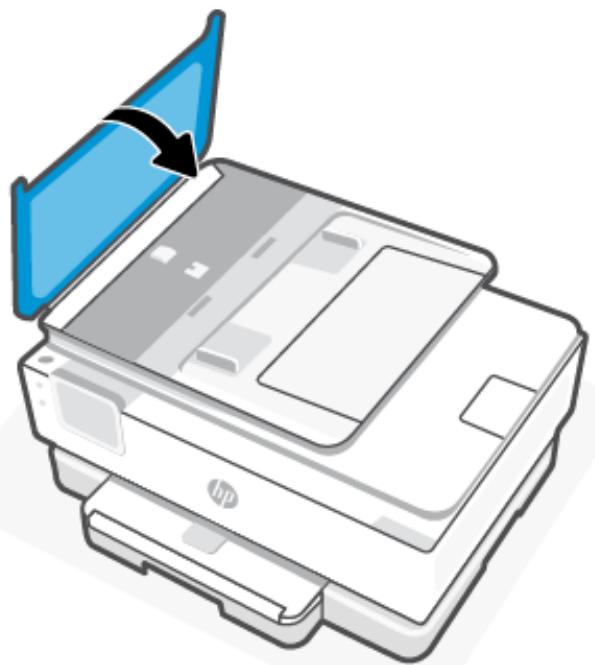 HP ENVY INSPIRE 7221E - Pour éliminer un bourrage papier dans le chargeur de documents (certains modèles uniquement) - 3