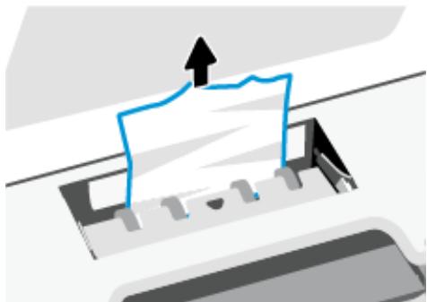 HP ENVY INSPIRE 7221E - Pour éliminer un bourrage papier au niveau de la zone d'impression - 5