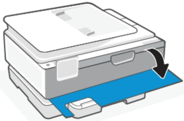 HP ENVY INSPIRE 7221E - Pour éliminer un bourrage papier au niveau de la zone d'impression - 1