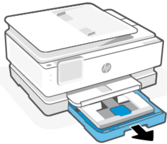 HP ENVY INSPIRE 7221E - Pour charger une enveloppe - 8