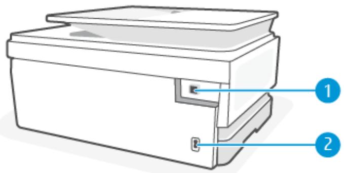 HP ENVY INSPIRE 7221E - Face arrêtée de l'imprimante - 1