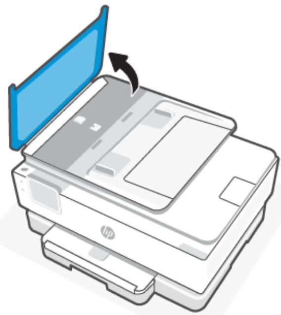 HP ENVY INSPIRE 7221E - Nettoyer le chargeur de documents (certains modèles uniquement) - 1