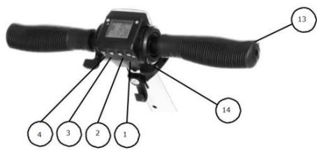 E-TWOW BOOSTER S+ CONFORT - Marche/arrêt : - 1