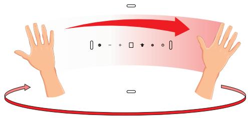 AMICA OTP 6641WG - Commande par mouvements - 2