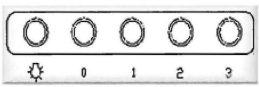 SMEG KCV60NE2 - GROUPE de commandes - 1