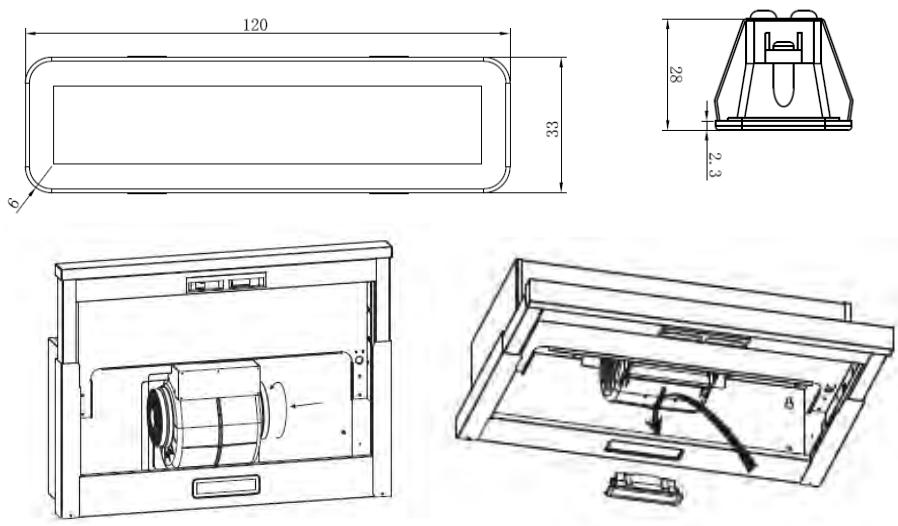 SCHNEIDER SHT300X - Installation du filtre à charbon - 2