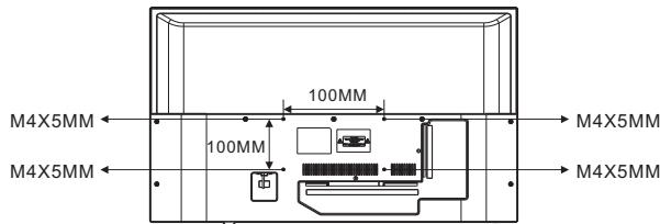 HAIER LE32K6000T TA©LA©VISION LED 80 CM EGP/PRO/HOSPITALITY - Directives d'installation du support MURAL - 2