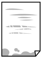 EPSON WF-2840DWF - Le papier est taché ou éraflé - 1
