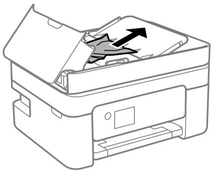 EPSON WF-2840DWF - Retrait de papier coincé dans le ADF - 2