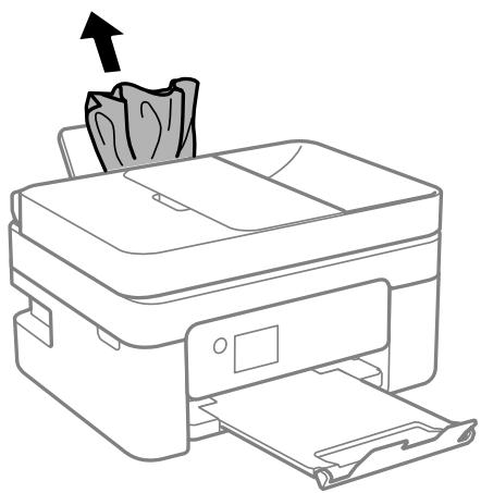EPSON WF-2840DWF - Retrait de papier coincé dans l'Alim. papier arrière - 1