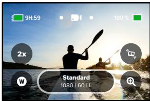 GOPRO HERO10 - Configuration de la capture planifiée - 1