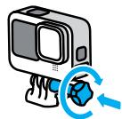 GOPRO HERO10 - Utilisation des TIGES de fixation - 3