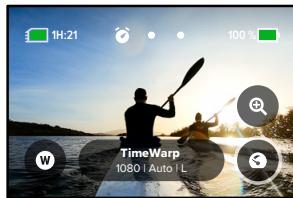 GOPRO HERO10 - Bande de vitesse (TimeWarp) - 1