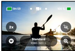 GOPRO HERO10 - Enregistrement vidéo - 1