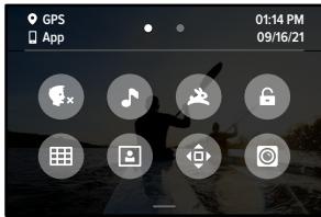 GOPRO HERO10 - Utilisation du tableau de BORD - 1