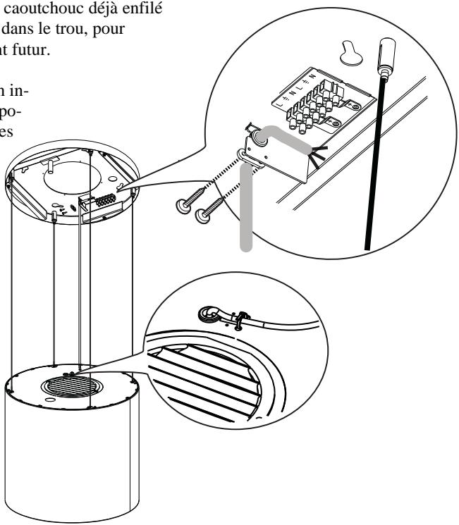 FABER NEST - Fixation du cable d'alimentation - 1