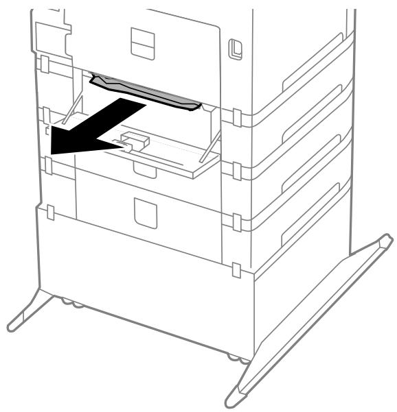 EPSON WORKFORCE WF-2885DWF - Retirez le papier coincé. - 1