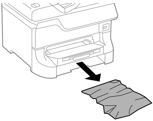 EPSON WORKFORCE WF-2885DWF - Retirez le papier coincé. - 1