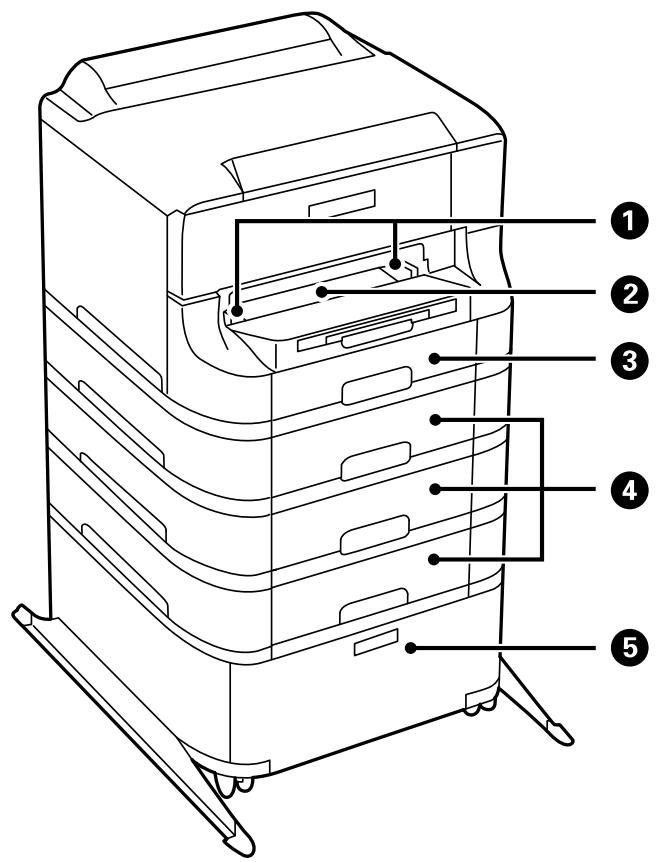 EPSON WORKFORCE WF-2885DWF - Informations de base sur l'imprimante - 1