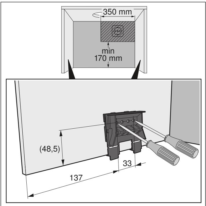 NEFF D49ML54N0  -  D49ML54X1 - Dimensions de l'appareil et distances de sécurité - 2