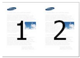 SAMSUNG SL-K7400LX - Impression de plusieurs pages sur une seule feuille - 1