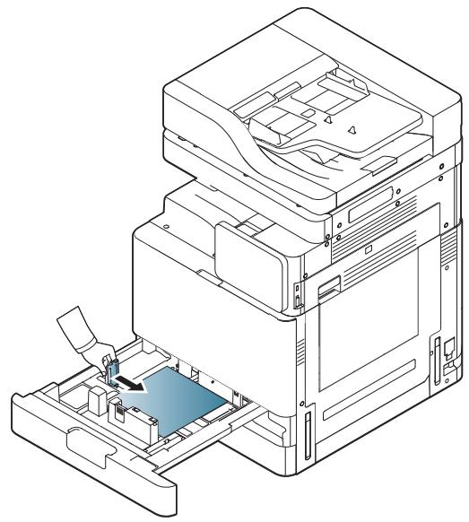 SAMSUNG SL-K7400LX - Chargement de papier dans le bac - 1