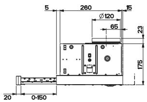 FRANKE TELESCOPIC FTC 532L GR/XS - 5