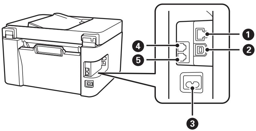 EPSON ET-2826 - Nom et fonction des pièces - 6