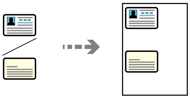 EPSON ET-2826 - Copie d'une carte d'identité - 1