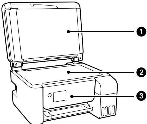 EPSON ET-2826 - Nom et fonction des pièces - 4