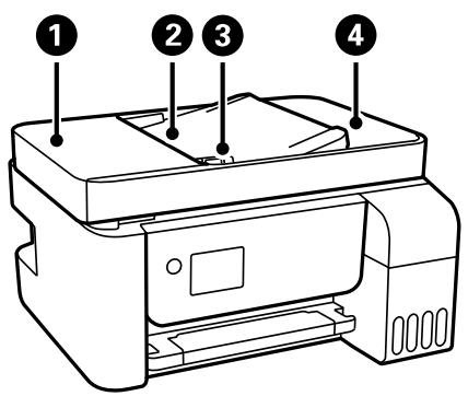 EPSON ET-2826 - Nom et fonction des pièces - 1