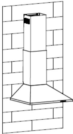 CANDY CVMAD601N - Installation DEF deflecteur d'air pour les modeles pyramid et SLANT): - 5