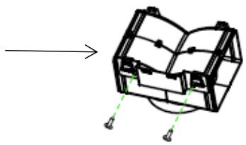 CANDY CVMAD601N - Installation DEF deflecteur d'air pour les modeles pyramid et SLANT): - 2