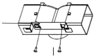 CANDY CVMAD601N - Installation (déflecteur d'air pour t-shape, VERRE incurvé, modeles en VERRE PLAT): - 3