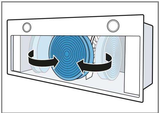 NEFF D58ML66N1 - Dépose du filtre anti-odeurs - 2
