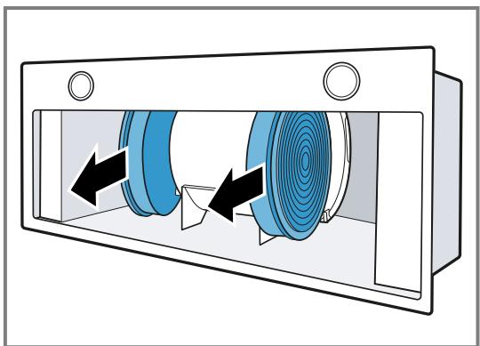 NEFF D58ML66N1 - Dépose du filtre anti-odeurs - 1