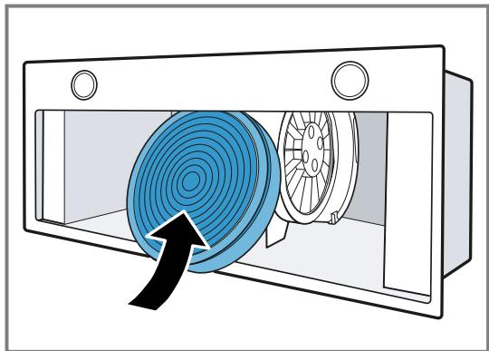 NEFF D58ML66N1 - Dépose du filtre anti-odeurs - 4