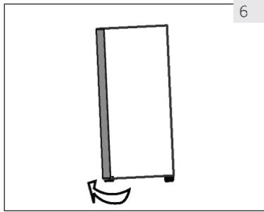 HAIER HWS77GDAU1 - Alignement de l'appareil - 2