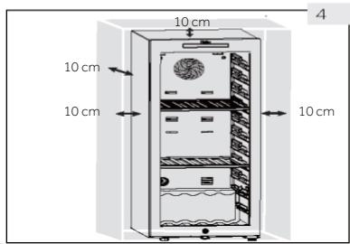 HAIER HWS77GDAU1 - Espace de ventilation - 1