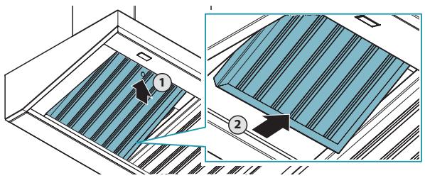 FALMEC MARTE PRO - Filtres metalliques anti-graisse - 1
