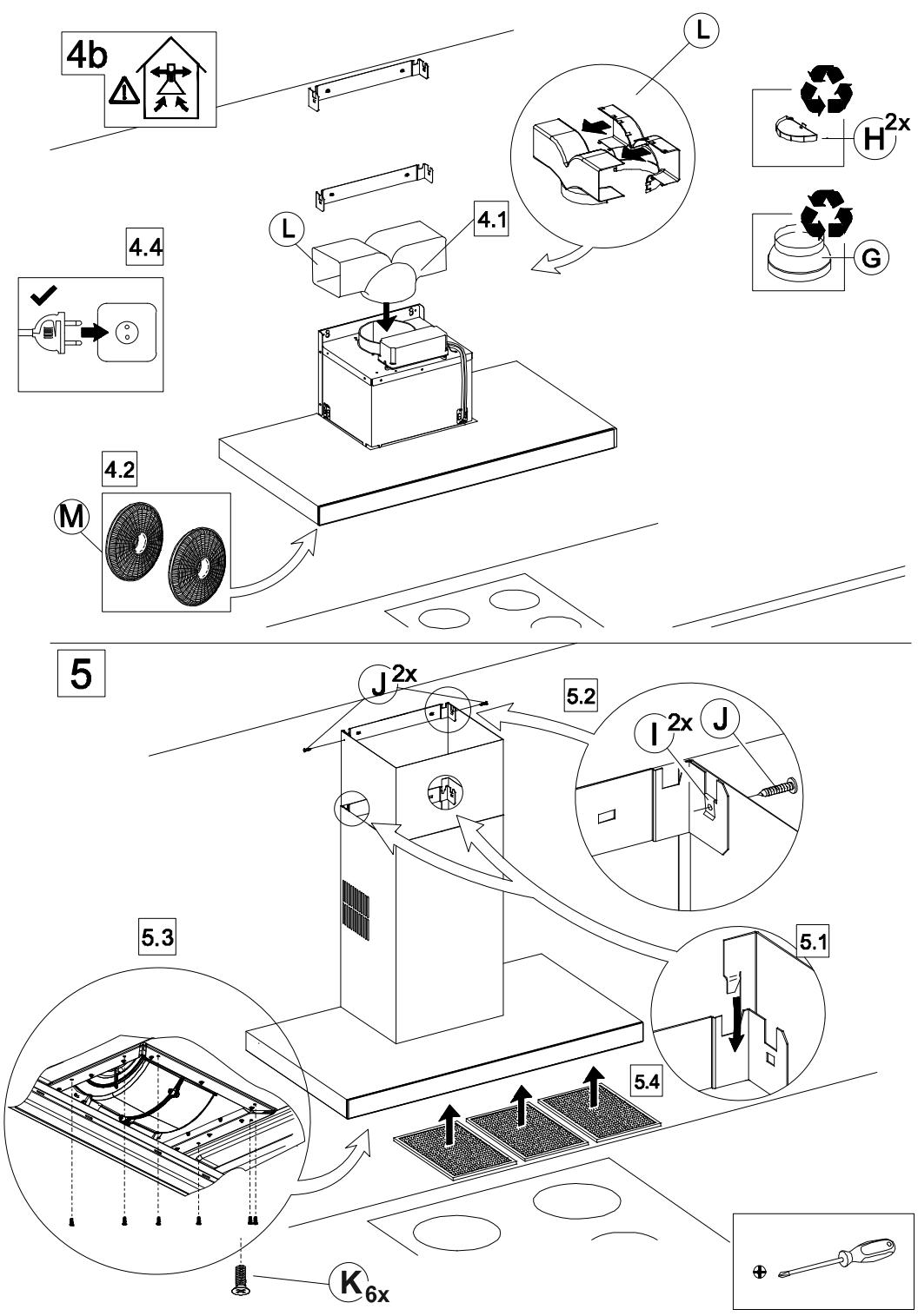 TEKA DSJ 650 - DSJ 750 - DSJ 950 - Élimination des apparéils hors d'usage - 5