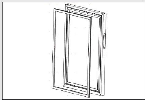 HAIER HWS33GG - Nettoyer le joint de la porte : - 1