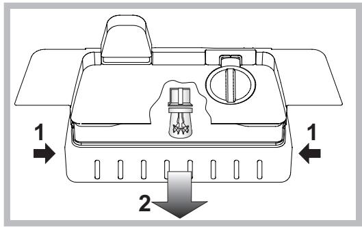 INDESIT WBIAA13PVDR - Remplacement de l'ampoule d'éclairage* - 2