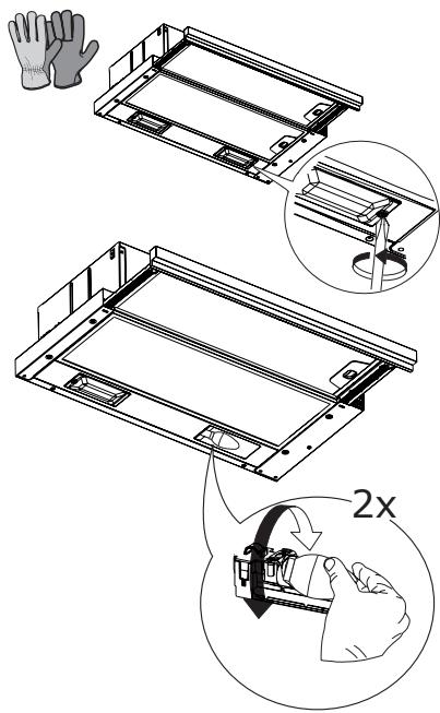 IKEA UTDRAG 103.891.42 - Remplacement des ampôules - 1
